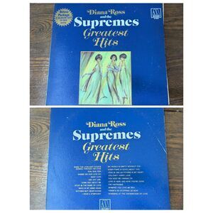 Diana Ross and The Supremes Greatest Hits Motown 2-663 1967 Vinyl